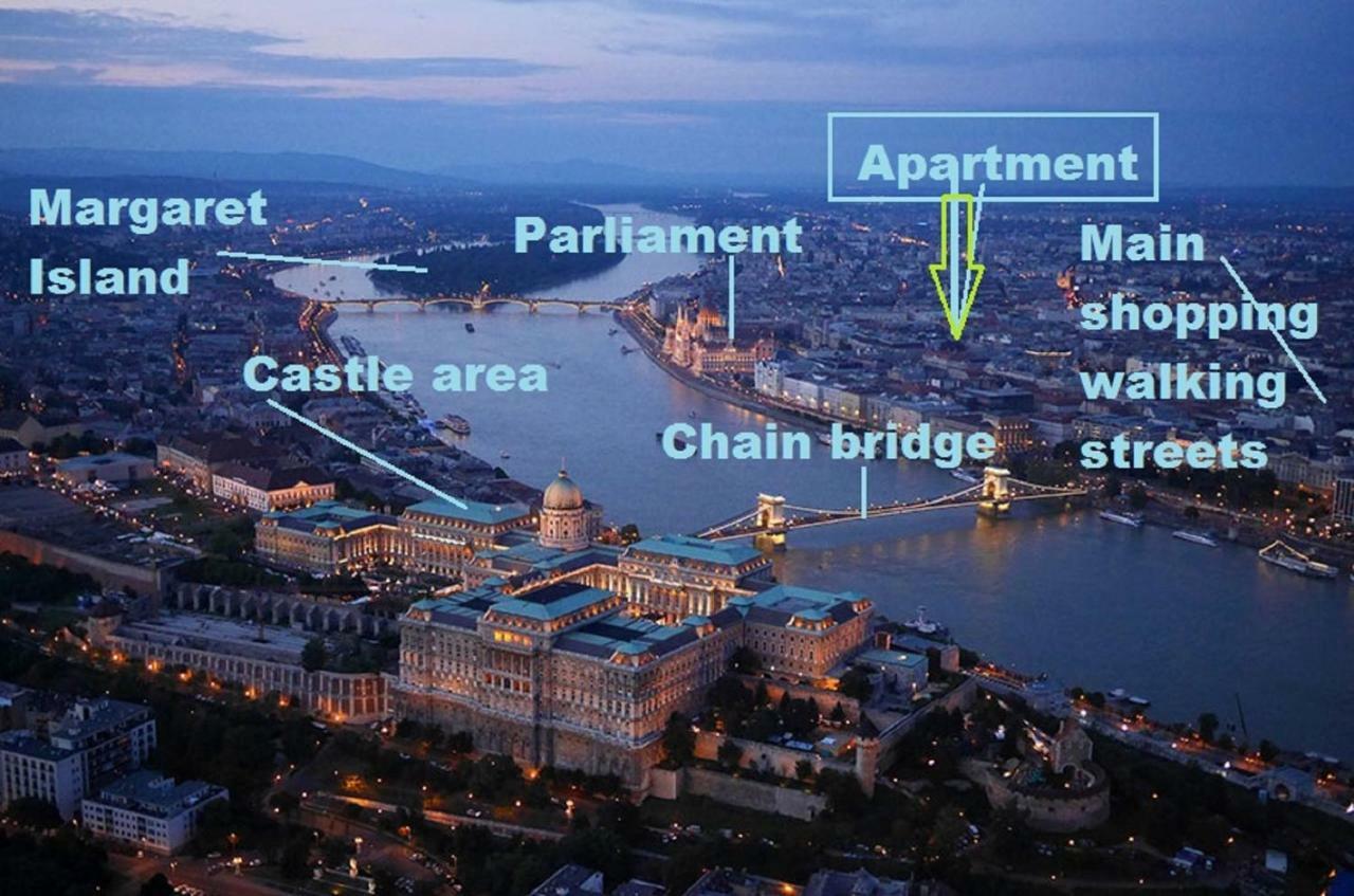 2 Rooms Between Of Chain Bridge, Cathedral, Parlament,Castle Area Apartment